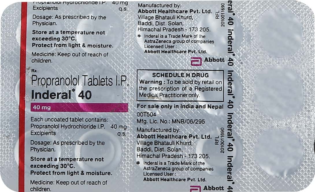 Inderal la cap 80 mg
