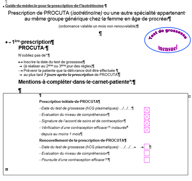 Isotrétinoïne acheter sans ordonnance