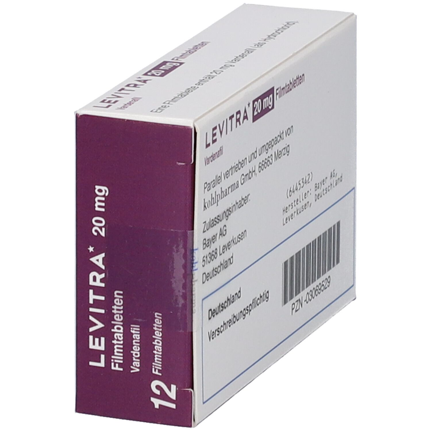 Levitra De 20 Mg