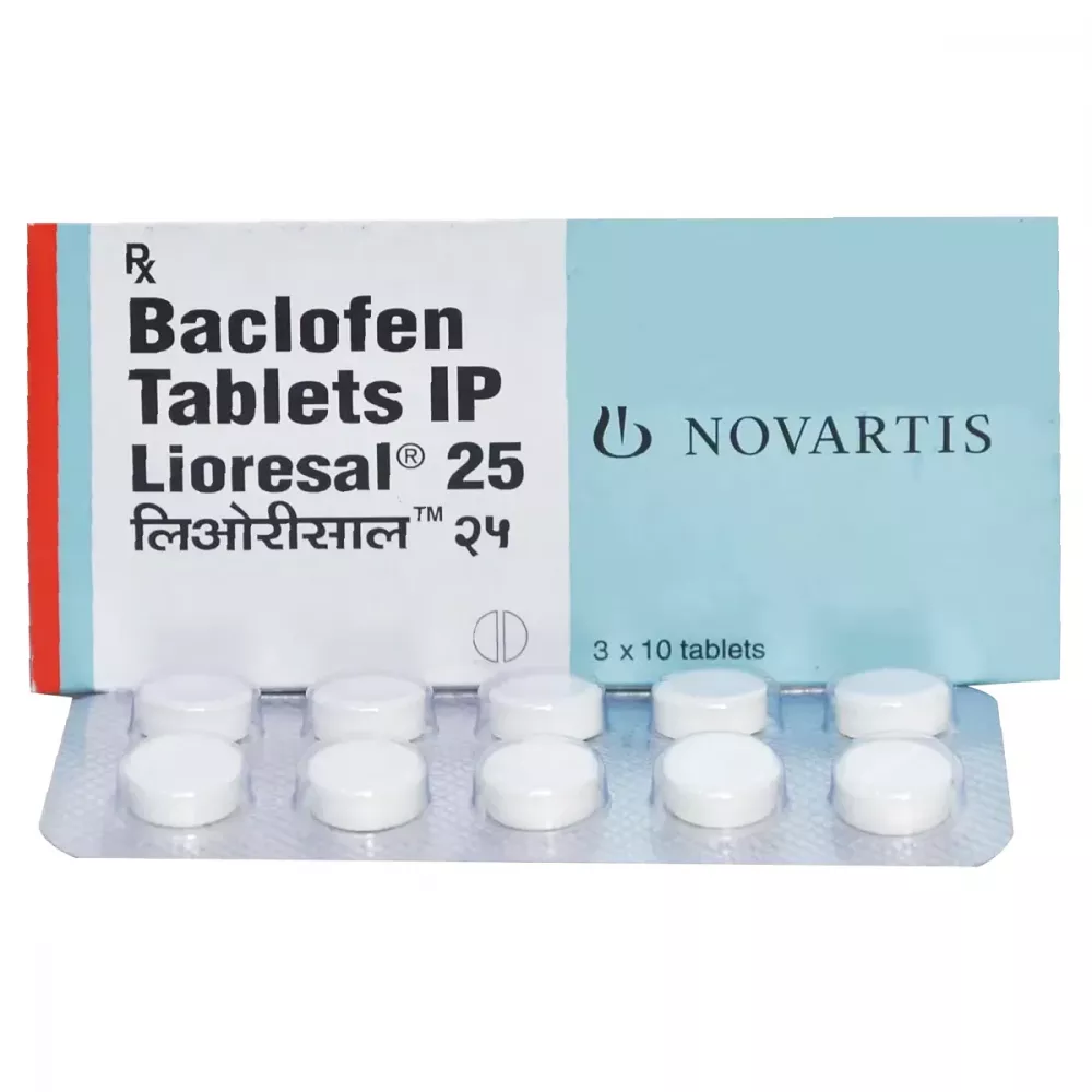 Lioresal De 25 Mg