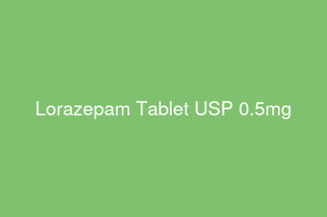 lorazepam 0.5mg online
