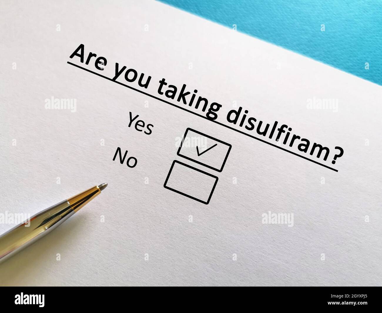 Ordre Disulfirame