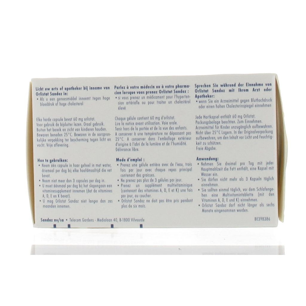 orlistat 60mg