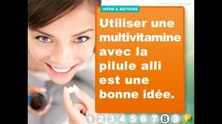 Pilule alli composition