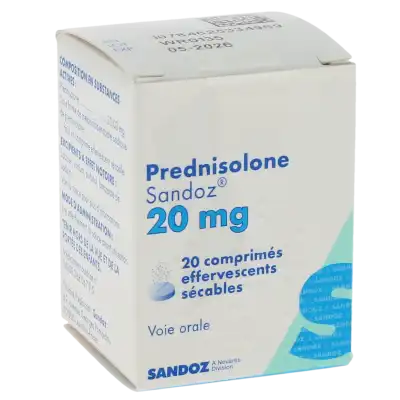 Prednisolone 20 Mg En Ligne