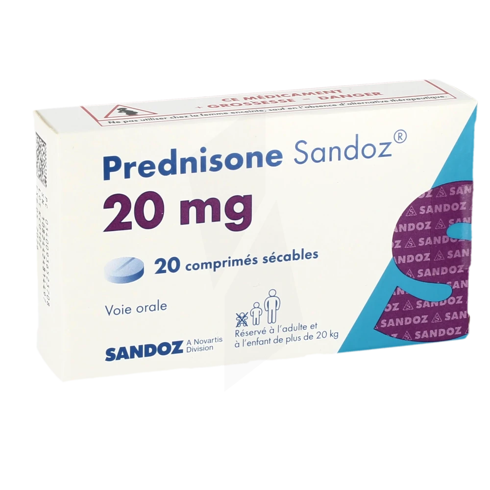 Prednisolone 20 mg france