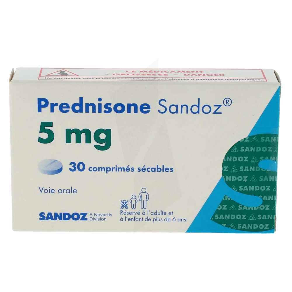 Prednisolone sandoz sans ordonnance