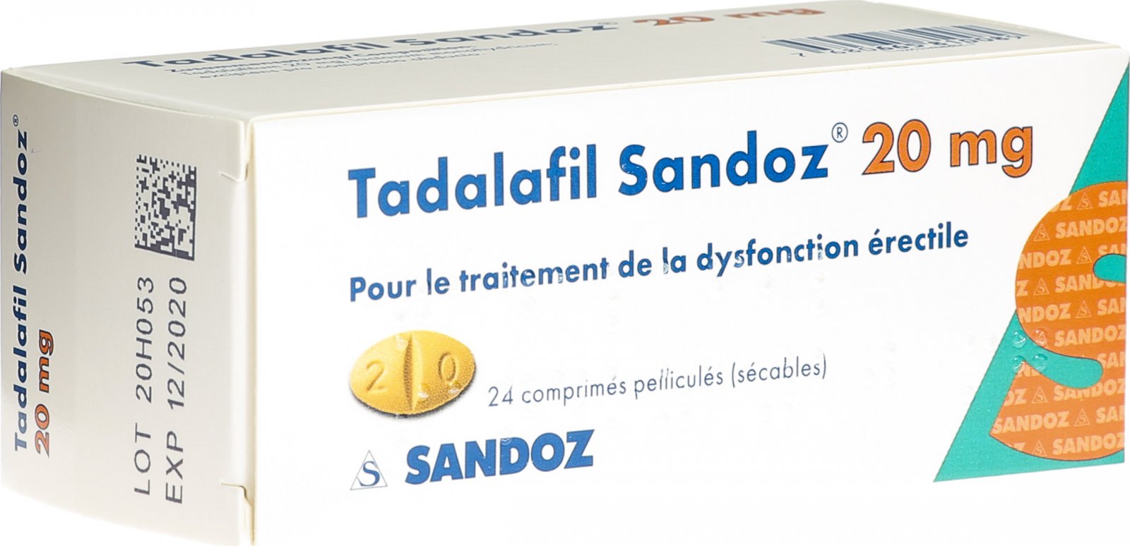 prix du tadalafil teva 20 mg