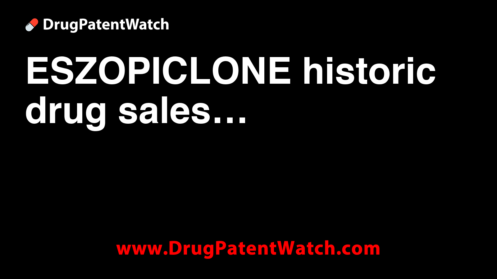 Prix Eszopiclone