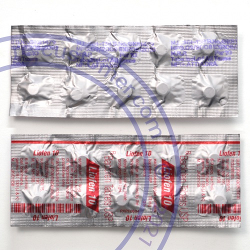 prix pour baclofène