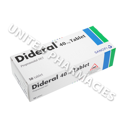 Prix pour inderal