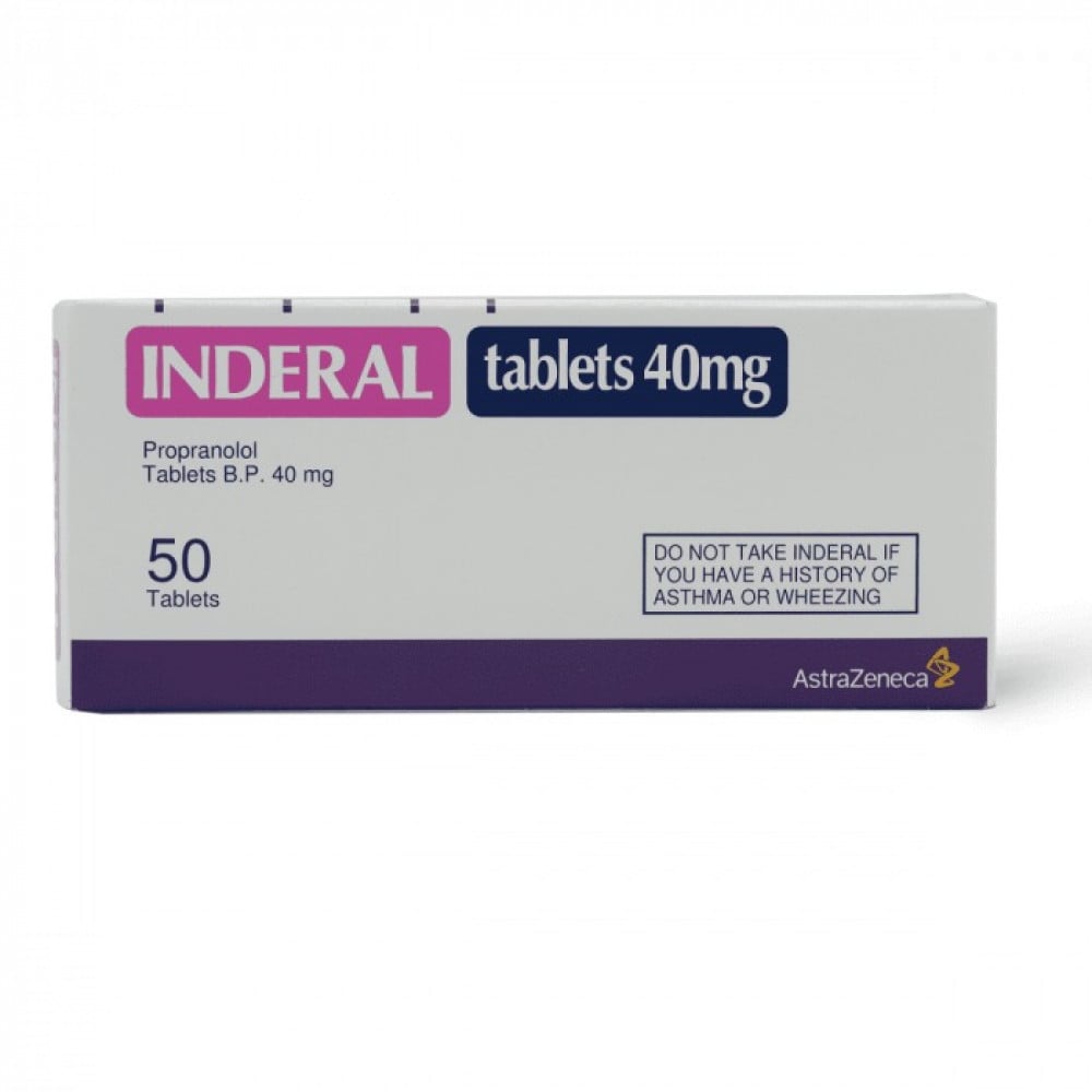 propranolol 40 mg inderal