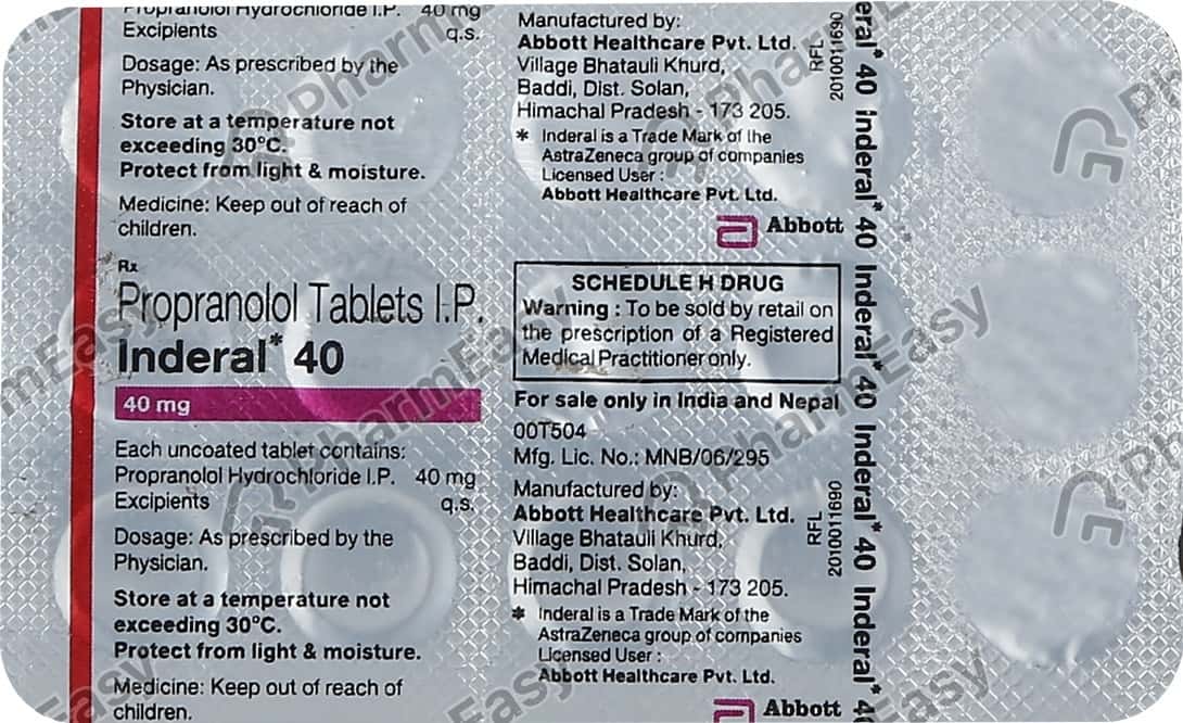 propranolol 40 mg prix france