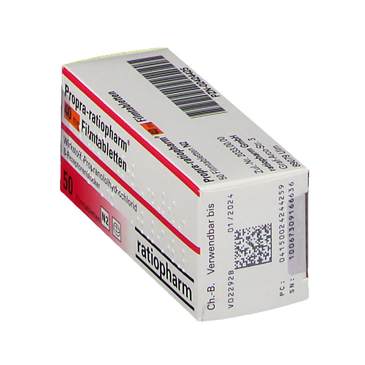 Propranolol 40mg Online
