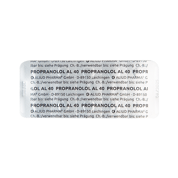 Propranolol zentiva 40 mg