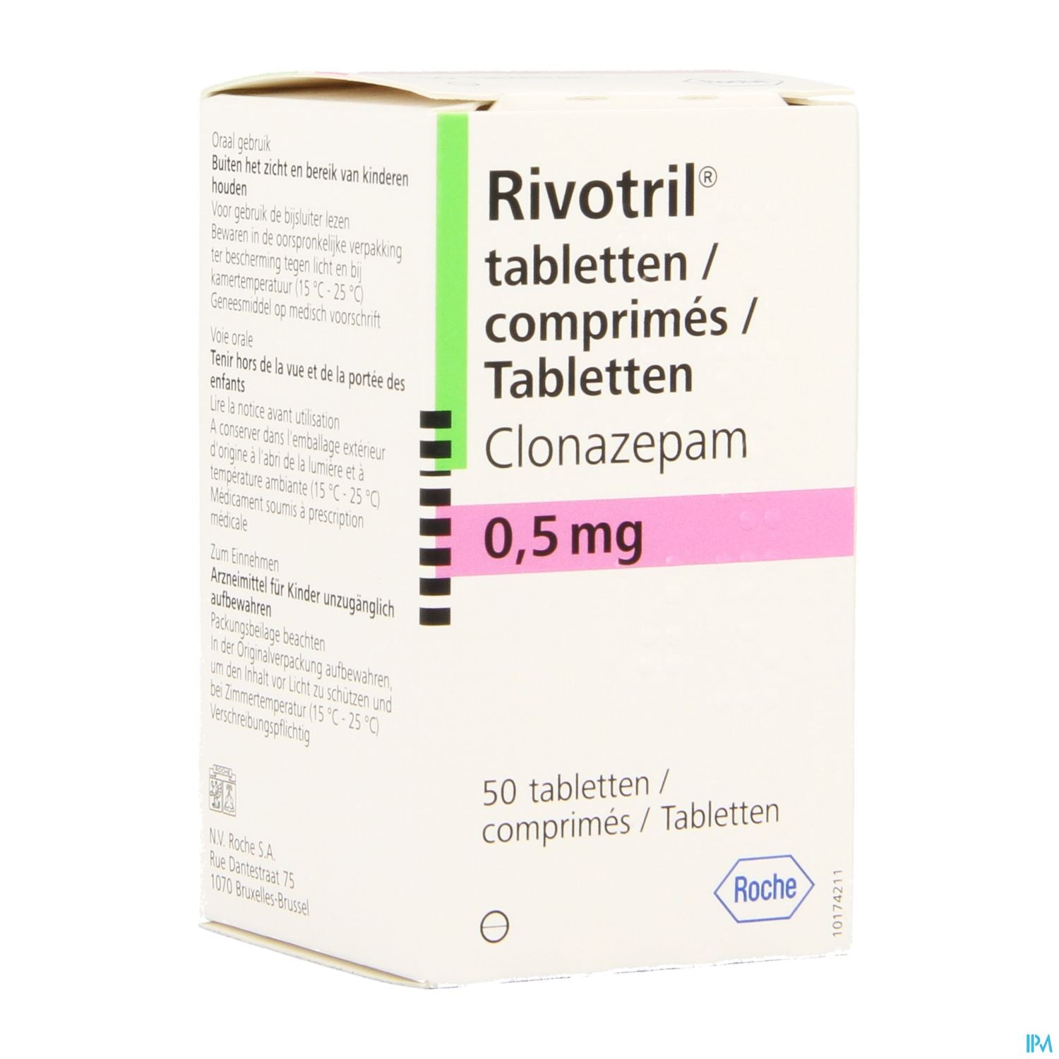 Rivotril 2mg roche prix