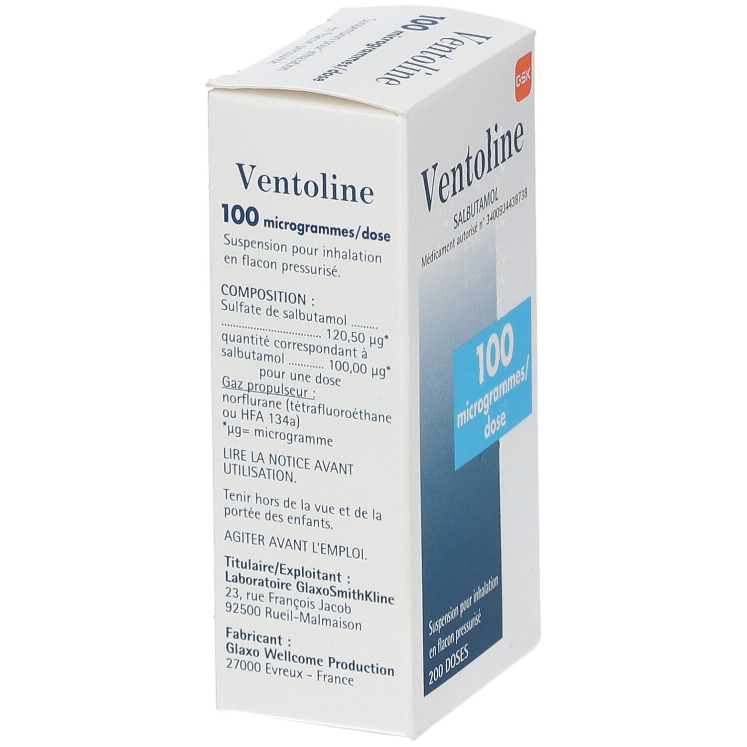 Salbutamol in france
