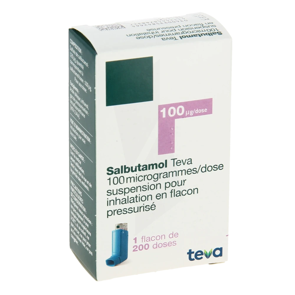 salbutamol inhaler france