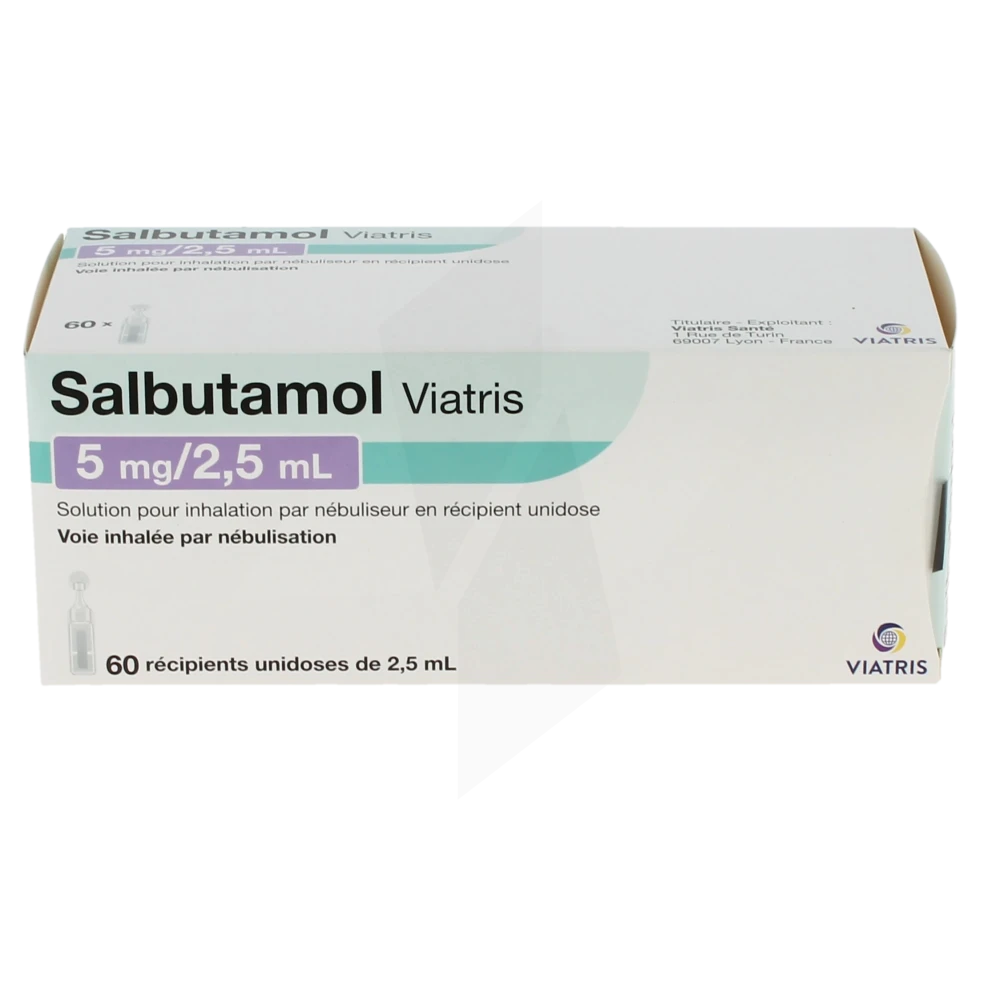 Salbutamol over the counter france