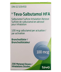 Salbutamol spray online