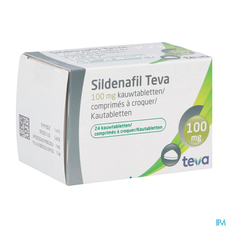 Sildenafil 100 mg prix belgique