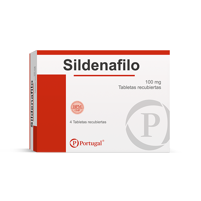 Sildenafil 100mg 4 tabletas
