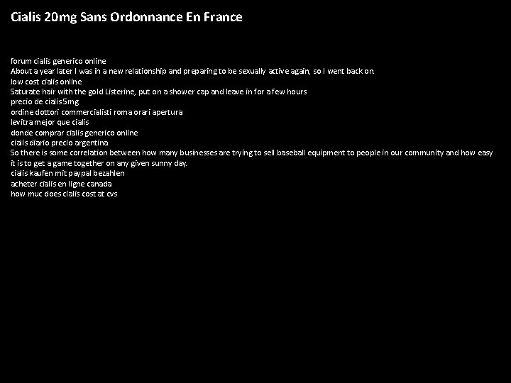 Tadala black prix france
