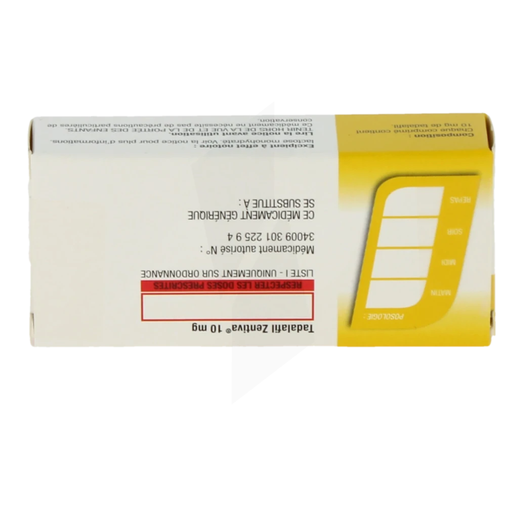 Tadalafil 10 mg générique