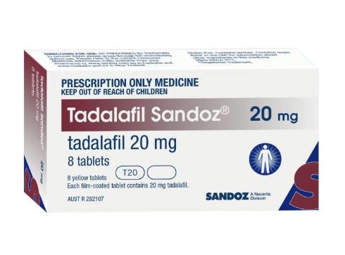 tadalafil 20 mg sandoz