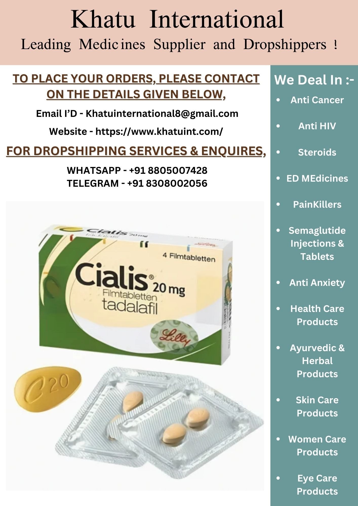 Tadalafil 20mg cialis