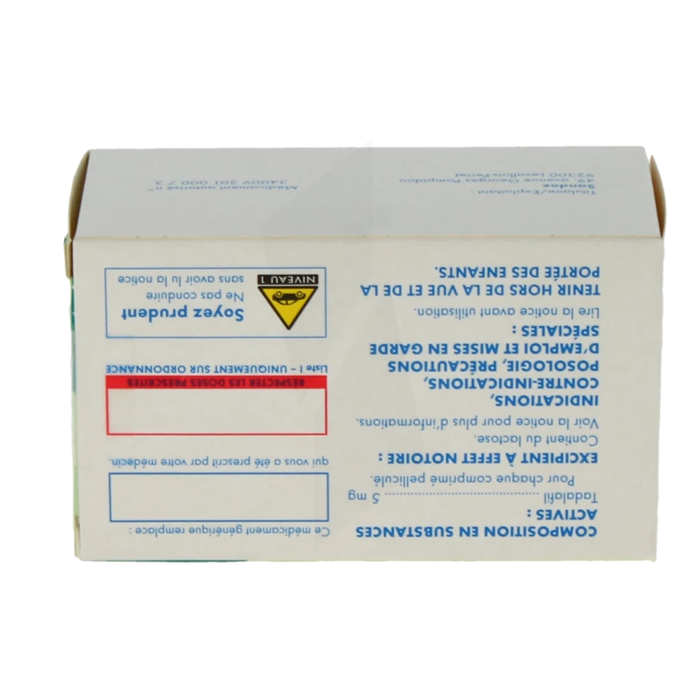 tadalafil generique sandoz