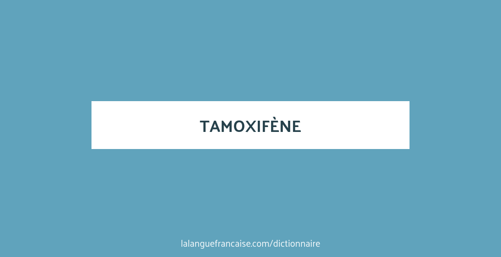 Tamoxifen Acheter