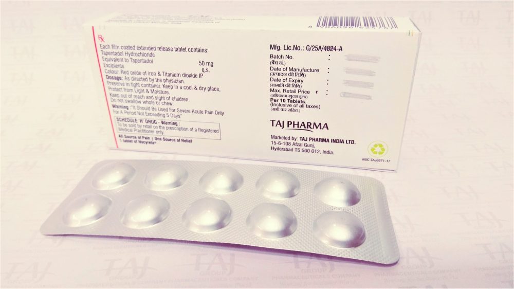 Tapentadol de 50 mg