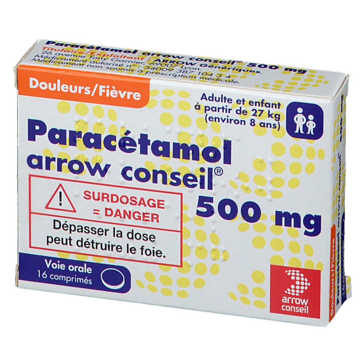 tramadol paracetamol arrow generique