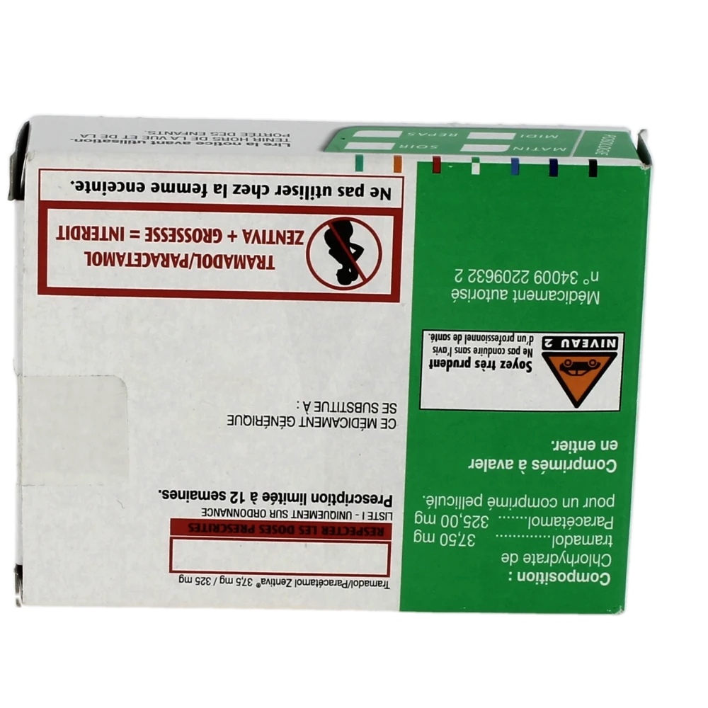 Tramadol paracétamol generique