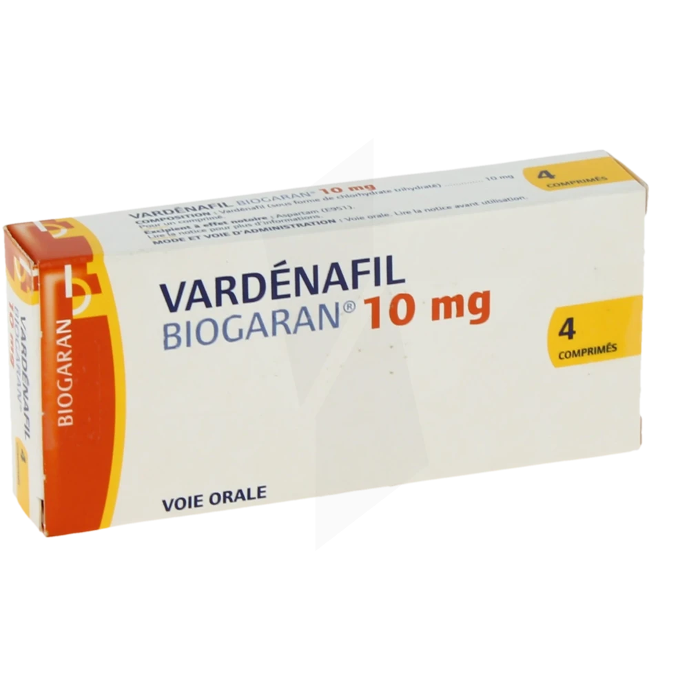 Vardenafil biogaran 10 mg