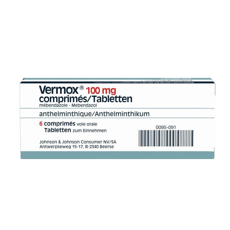 vermox avec ou sans ordonnance