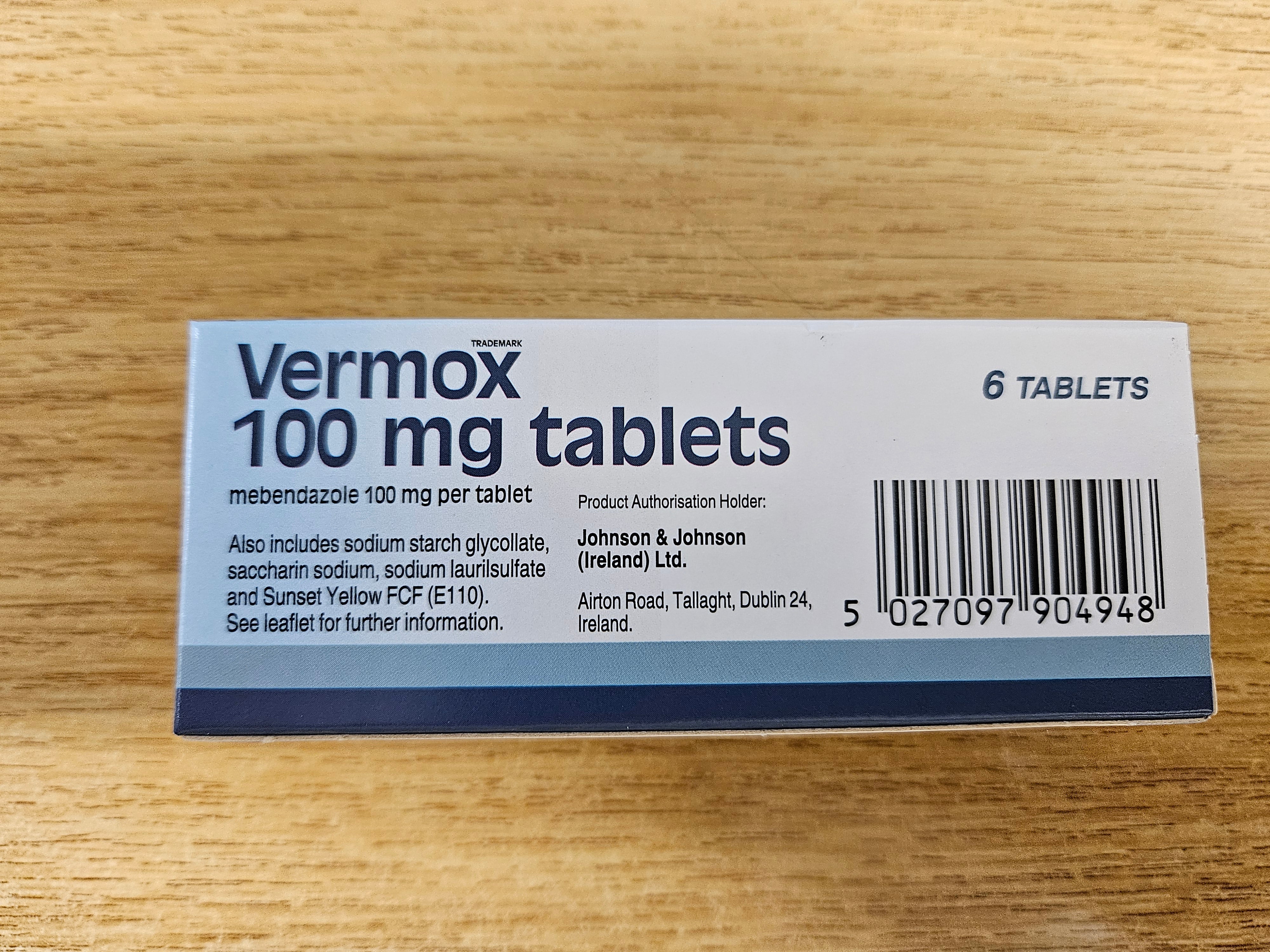 Vermox Online Acheter