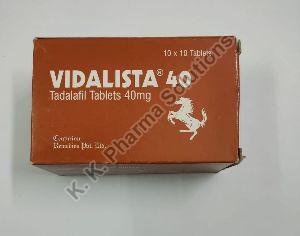 Vidalista tadalafil 40mg