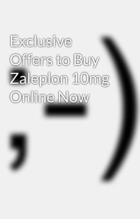 zaleplon online acheter