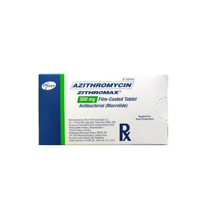 Zithromax 500 Mg 3 Comprimés