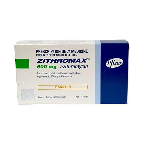 Zithromax 500 mg azithromycin