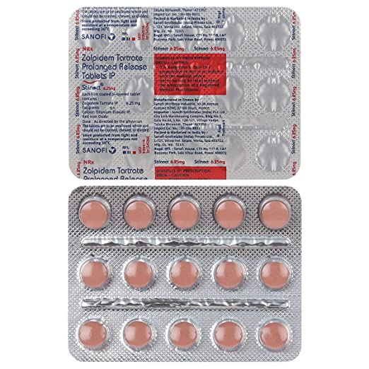 zolpidem 6.25mg